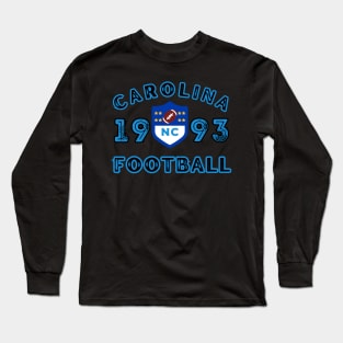 North Carolina Football Vintage Style Long Sleeve T-Shirt